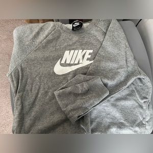 Large Grey Nike Sweater